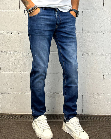 Jeans Scuro Mike KLIXS Slim