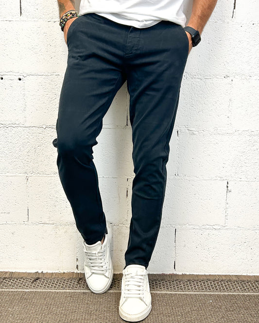 Chino Tahoma GIANNI LUPO Slim Navy