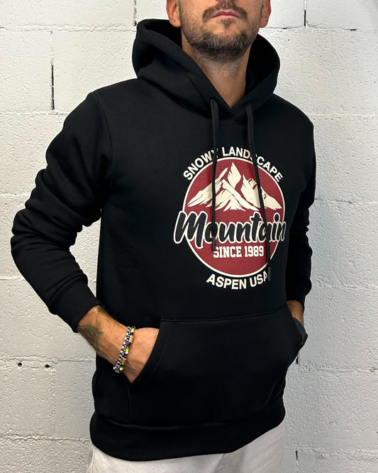 Felpa DROPIN Cappuccio Mountain