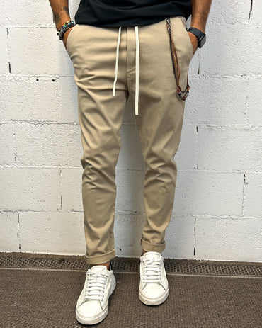 Pantalaccio Denim OVER-D Beige