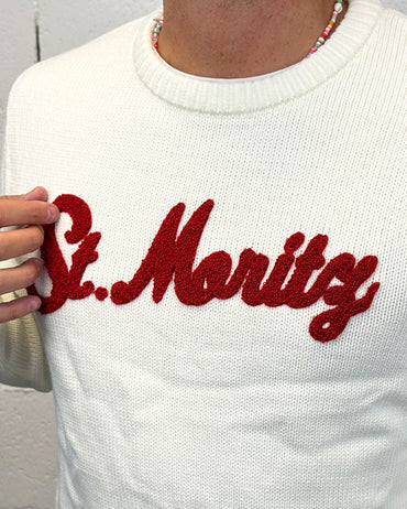 Pullover SUPERCULTURE StMoritz White