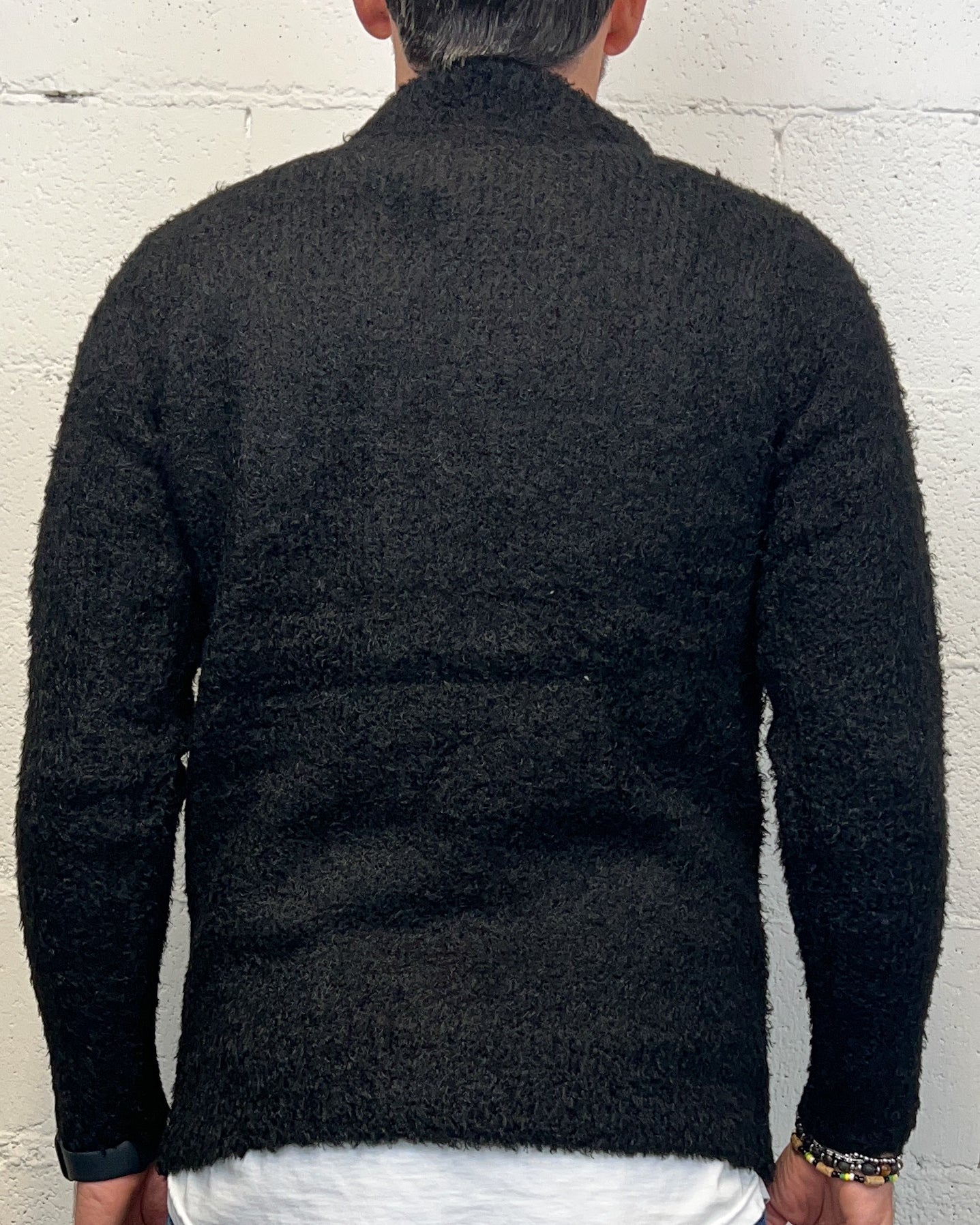 Maglione Bouclè OVER-D Nero