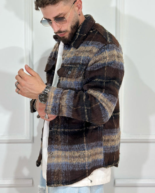 Camiciona ONLYONE Wood Scottish