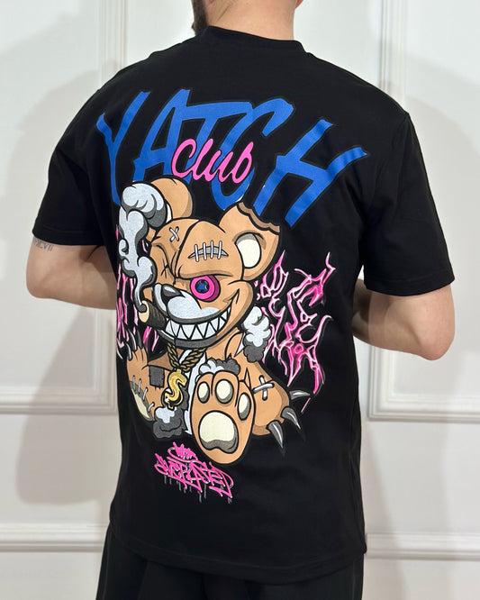 T-Shirt ONLYONE Yatch Club Nera