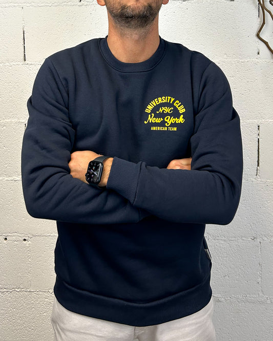 Felpa DROPIN Girocollo University