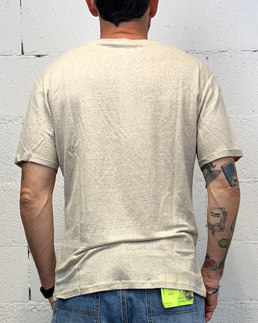 T-Shirt 100% lino GIANNI LUPO Beige