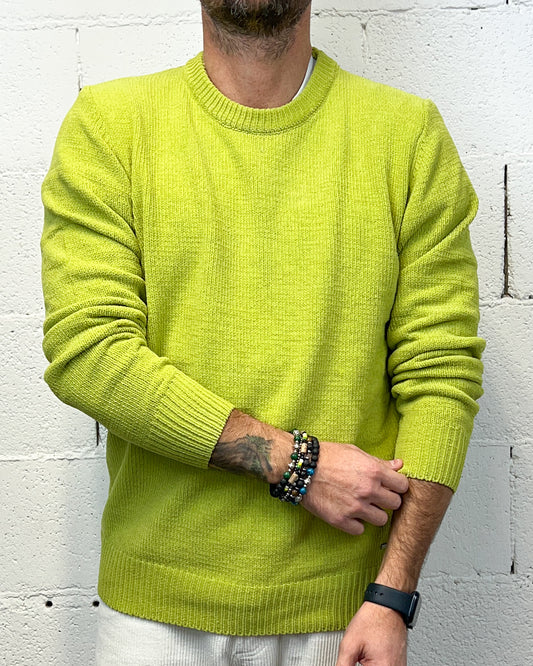 Maglione Ciniglia GIANNI LUPO Olio