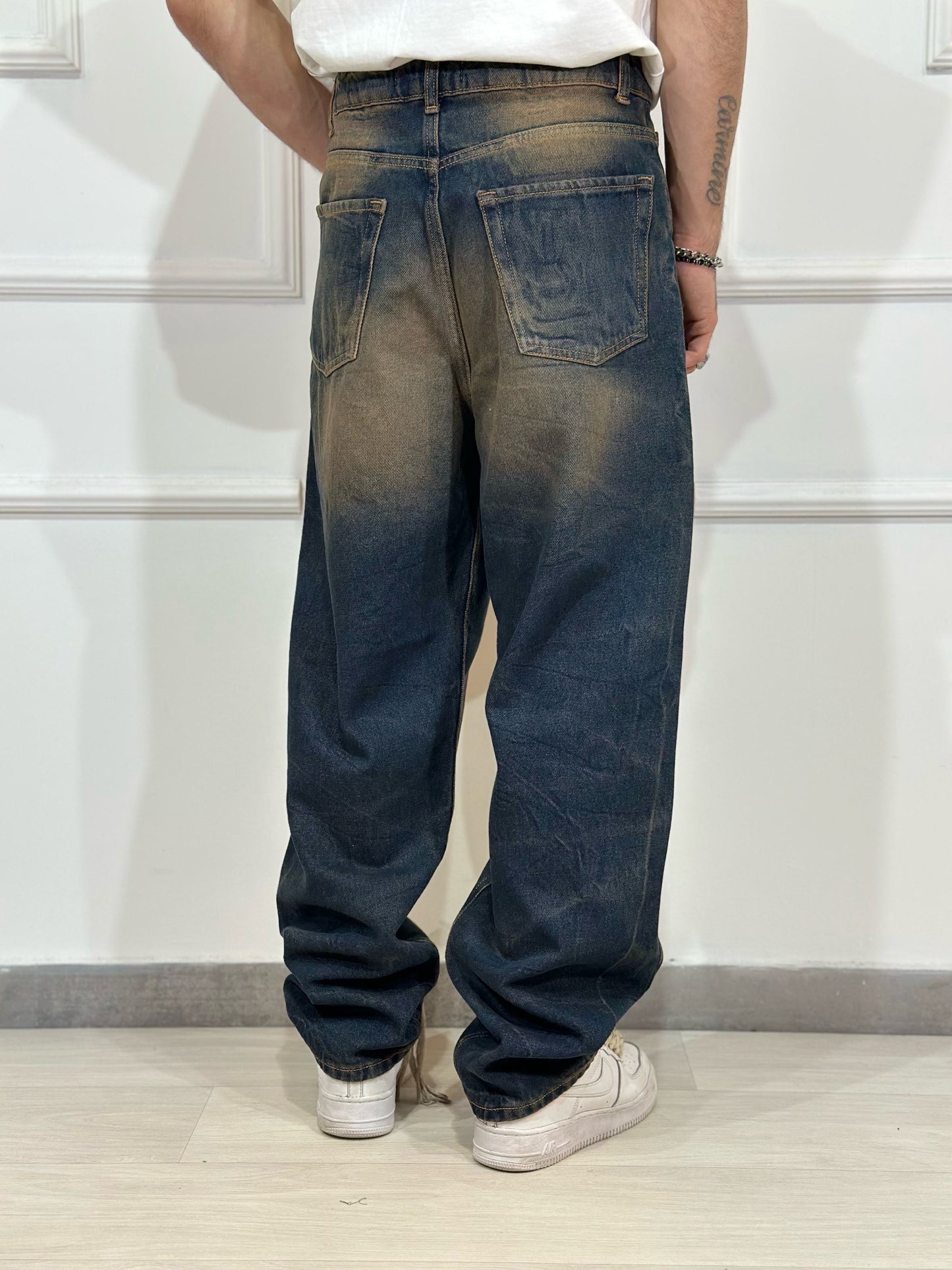 Jeans JUST WEST Baggy Balloon Washed