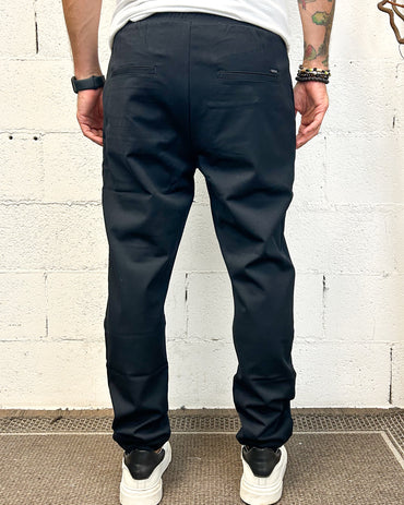Pantalaccio Leonard GIANNI LUPO Carrot Fit Navy