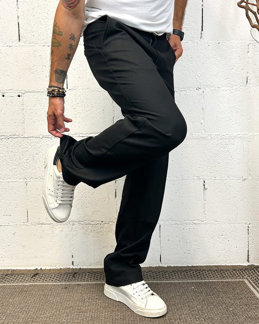Panta Loose GIANNI LUPO Black