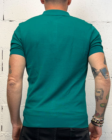 Polo Filo GIANNI LUPO Smeraldo