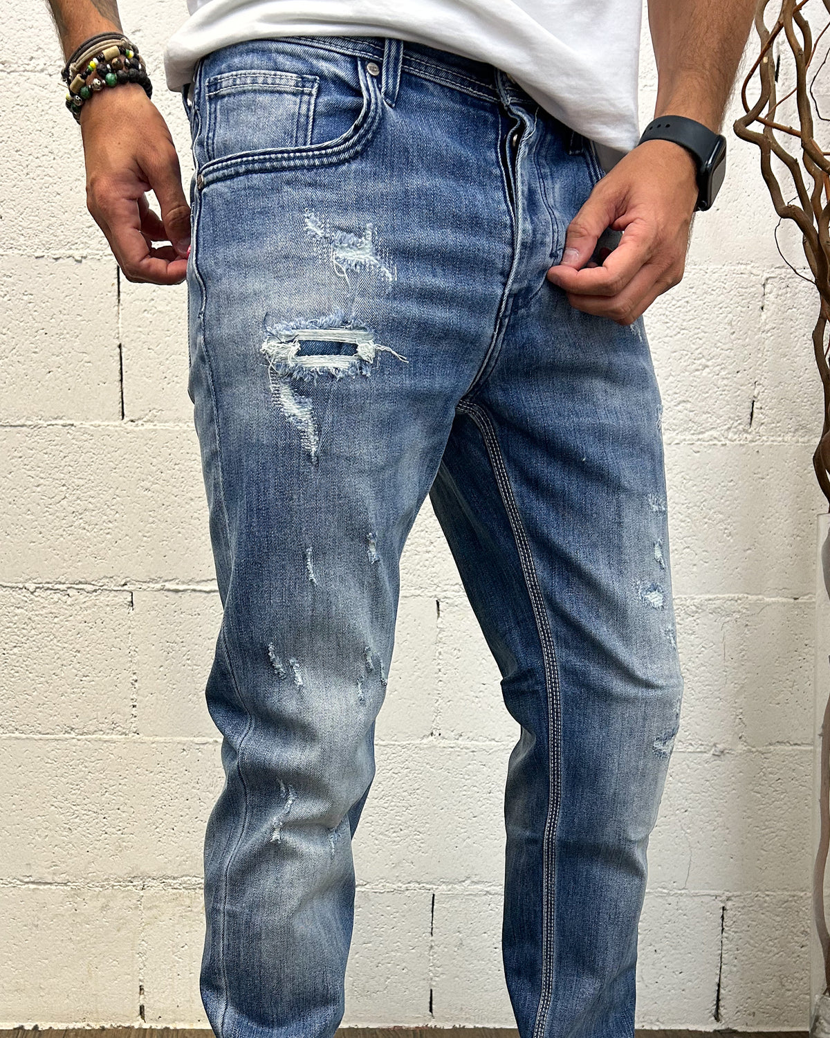 Jeans OVER-D Regular Fit Mid Blue