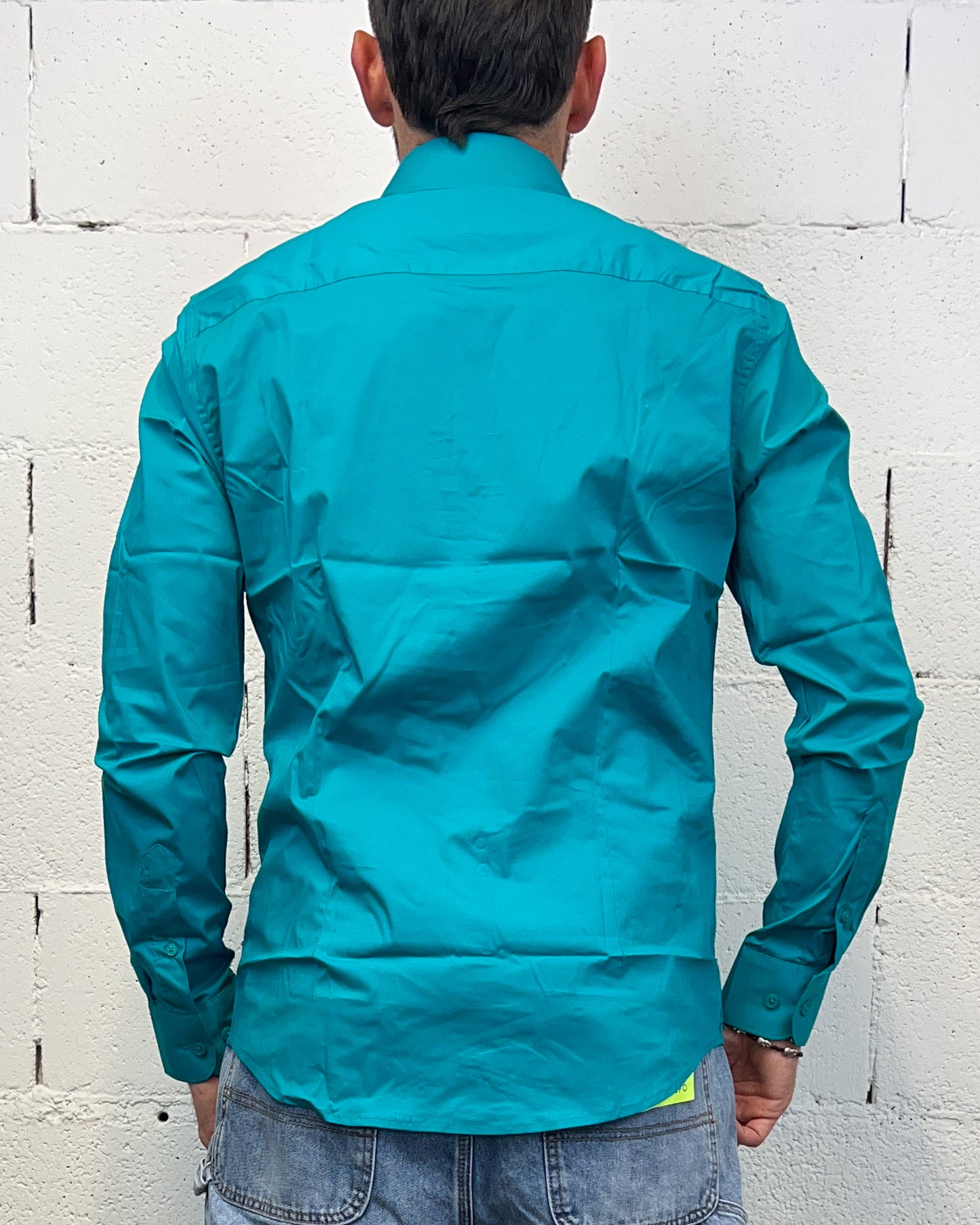 Camicia GIANNI LUPO Slim Pavone