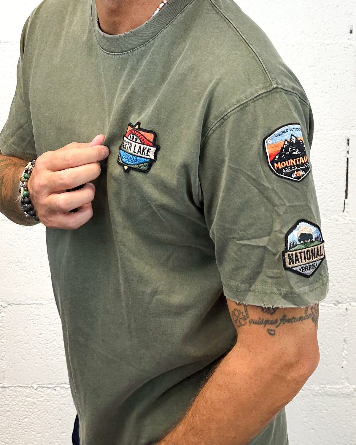 T-shirt Patch GIANNI LUPO Military