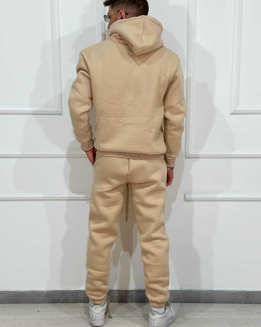 Tuta Completa ONLYONE Felpata Beige