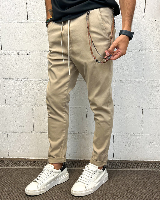 Pantalaccio Denim OVER-D Beige