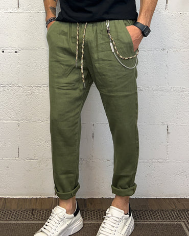 Pantalino GIANNI LUPO Military