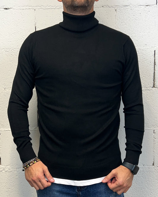 Dolcevita Stretch Viscosa OVER-D Nero