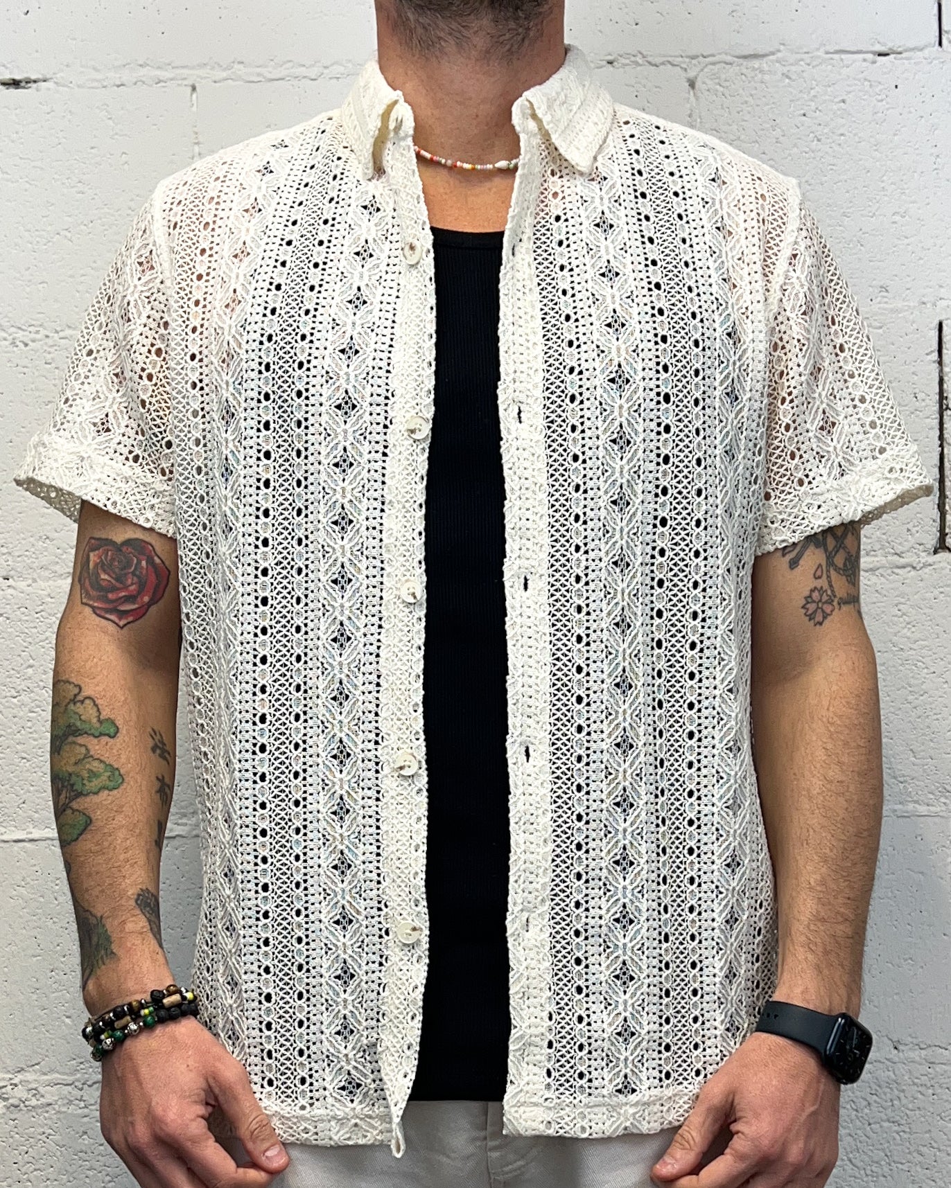 Camicia Operata GIANNI LUPO White
