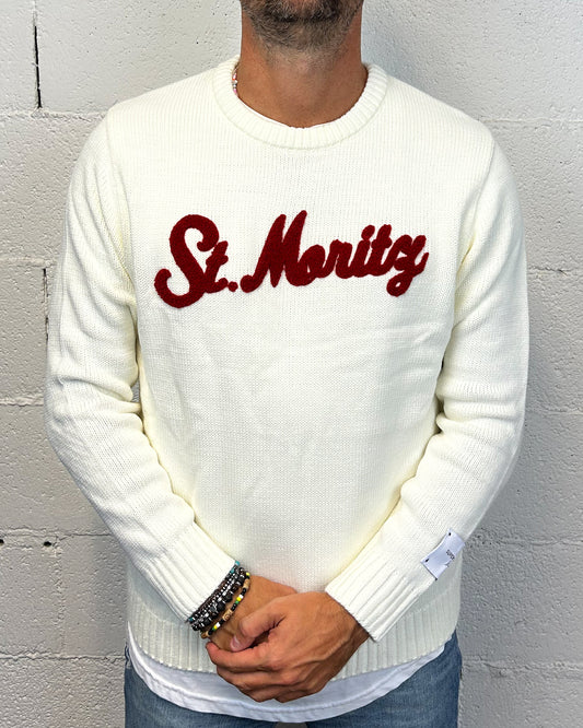 Pullover SUPERCULTURE StMoritz White