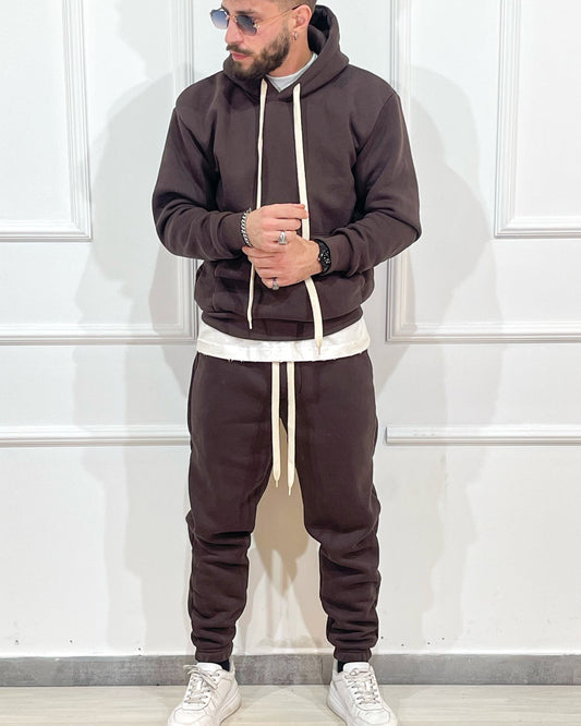 Tuta Completa ONLYONE Felpata Moro