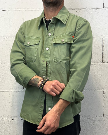 Camiciona Jeans GIANNI LUPO Denim Salvia