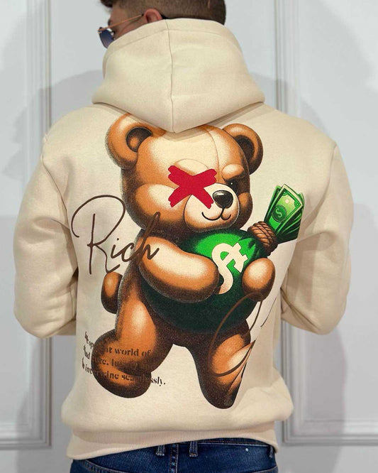 Felpa ONLYONE Rich Cute Beige