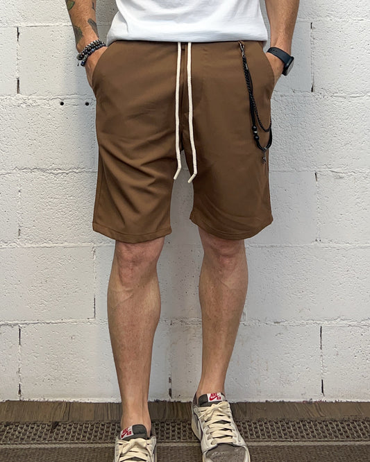 Short Tapared OVER-D Tabacco