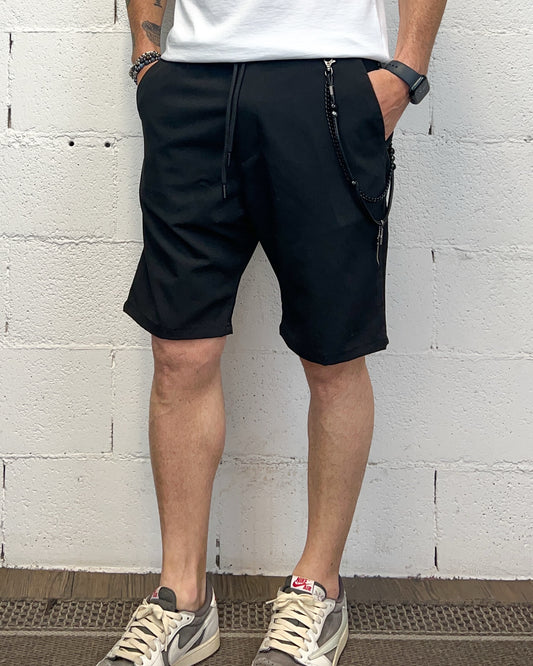 Short Tapared OVER-D Nero