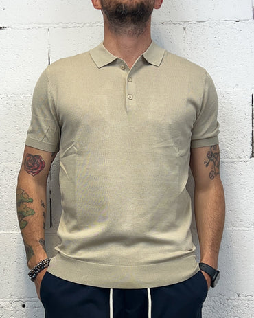 Polo Filo GIANNI LUPO Beige