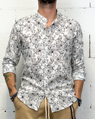 Camicia Coreana Tokyo GIANNI LUPO Cotone