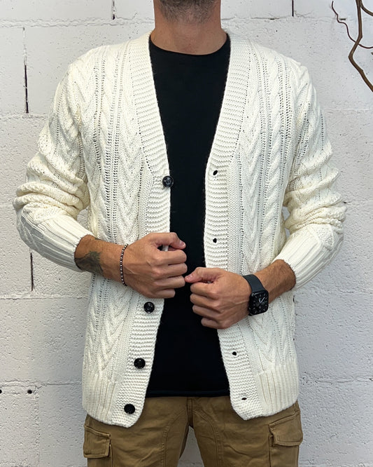 Cardigan GIANNI LUPO Lux White