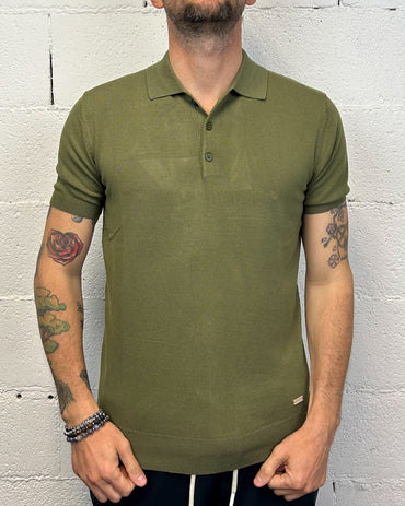 Polo Filo GIANNI LUPO Military
