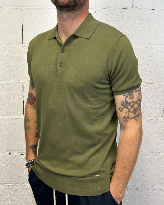 Polo Filo GIANNI LUPO Military