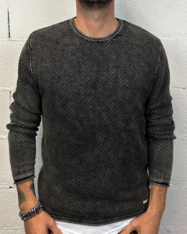 Maglioncino Cotone GIANNI LUPO Black