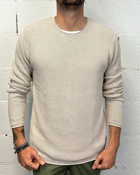 Maglioncino Cotone GIANNI LUPO Beige