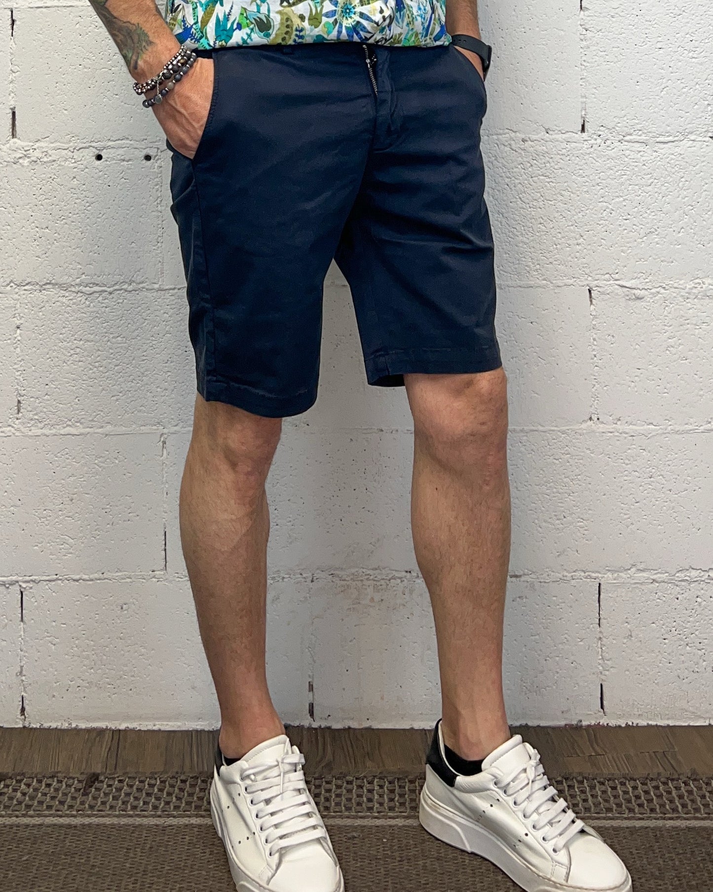 Bermuda Chino GIANNI LUPO Blu