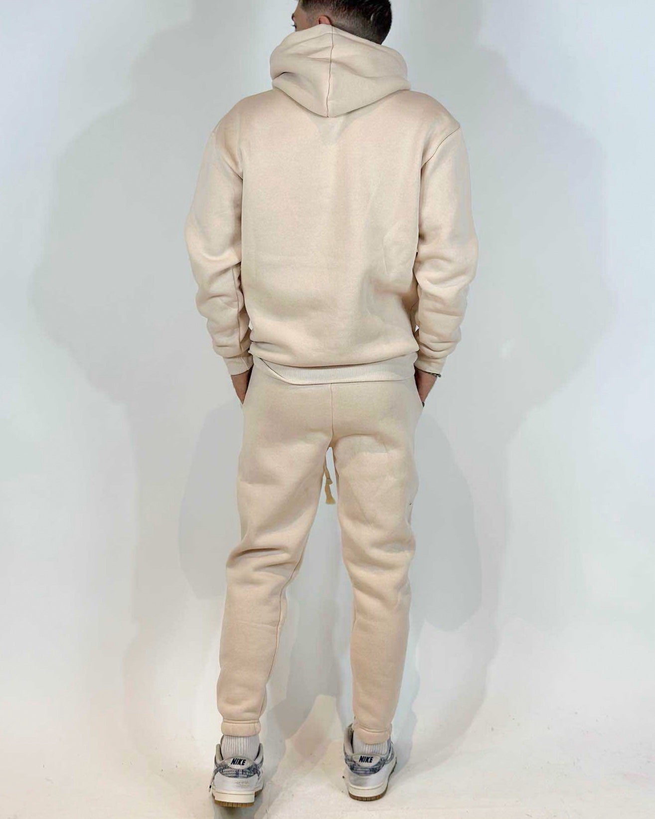 Tuta Completa ADON Felpata Policotone Beige