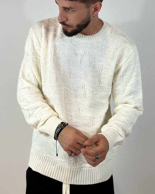 Maglione ADON Grano Panna