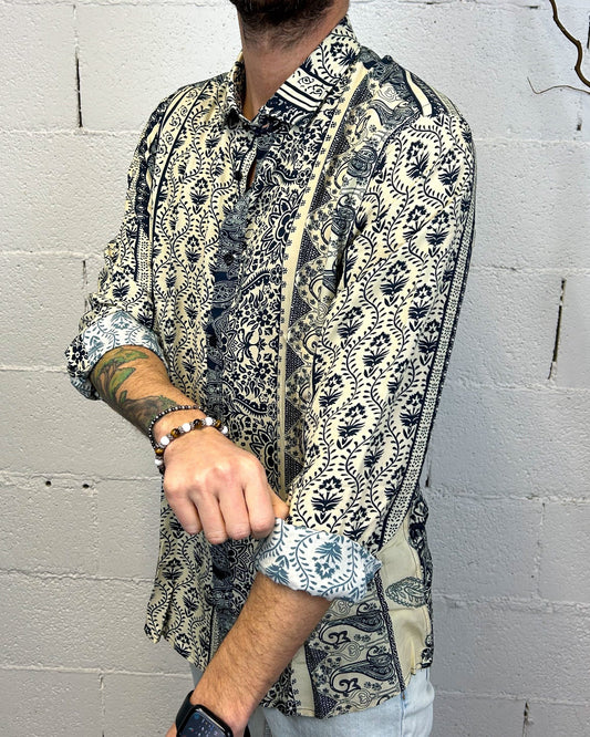 Camicia OVER-D Fancy Viscosa