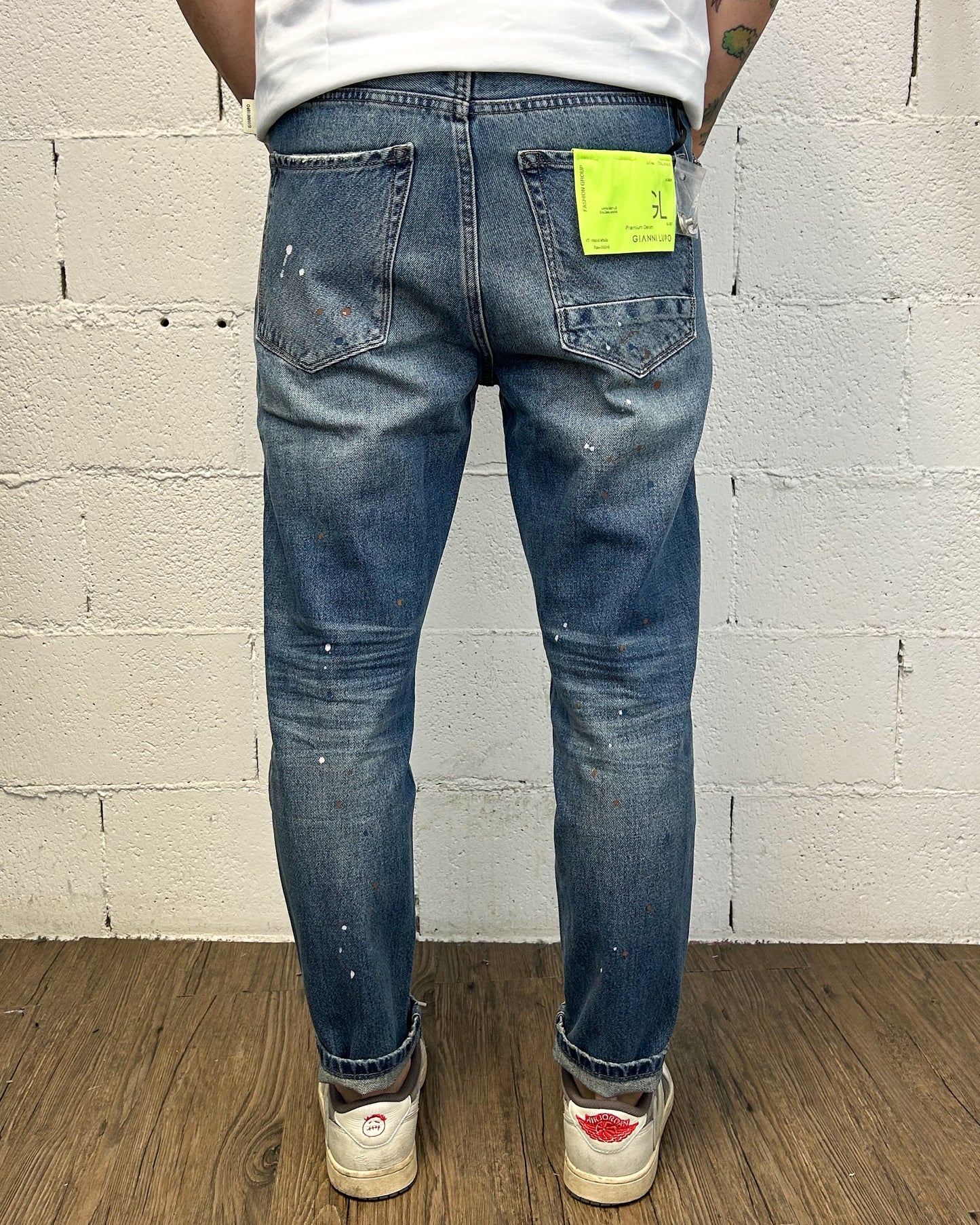 Jeans Regular Fit GIANNI LUPO Military Paint