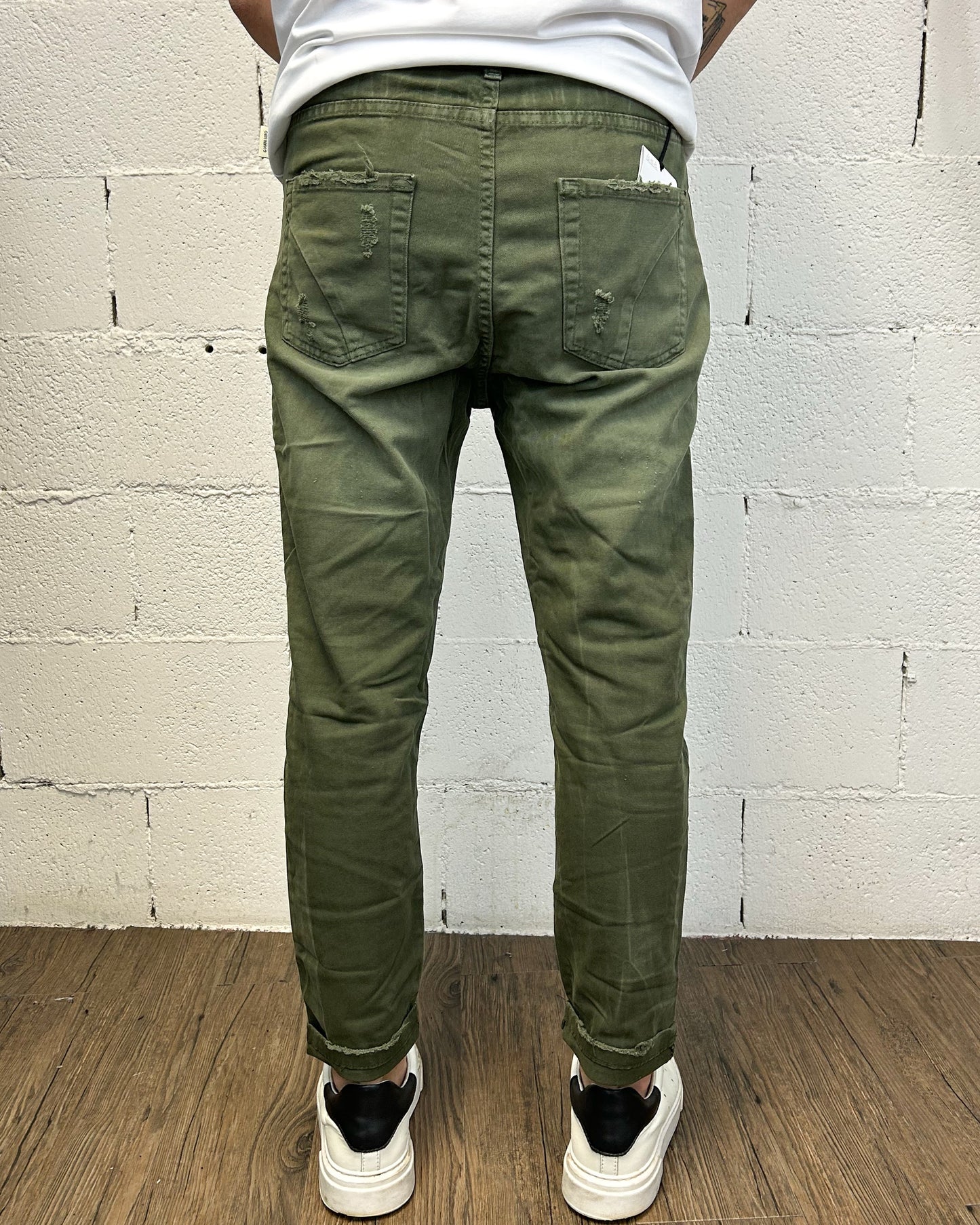Jeans Tapared OVER-D 5 tasche Military