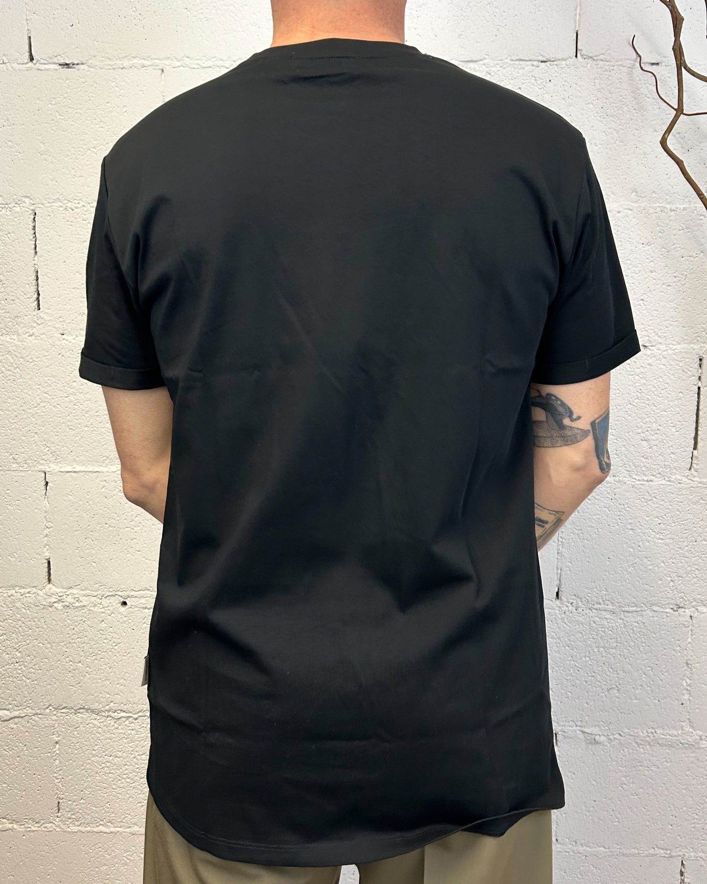 T-Shirt GIANNI LUPO Basica Nera