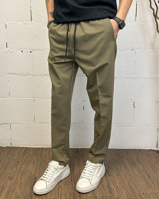 Pantalaccio OVER-D Slim-Fit Militare