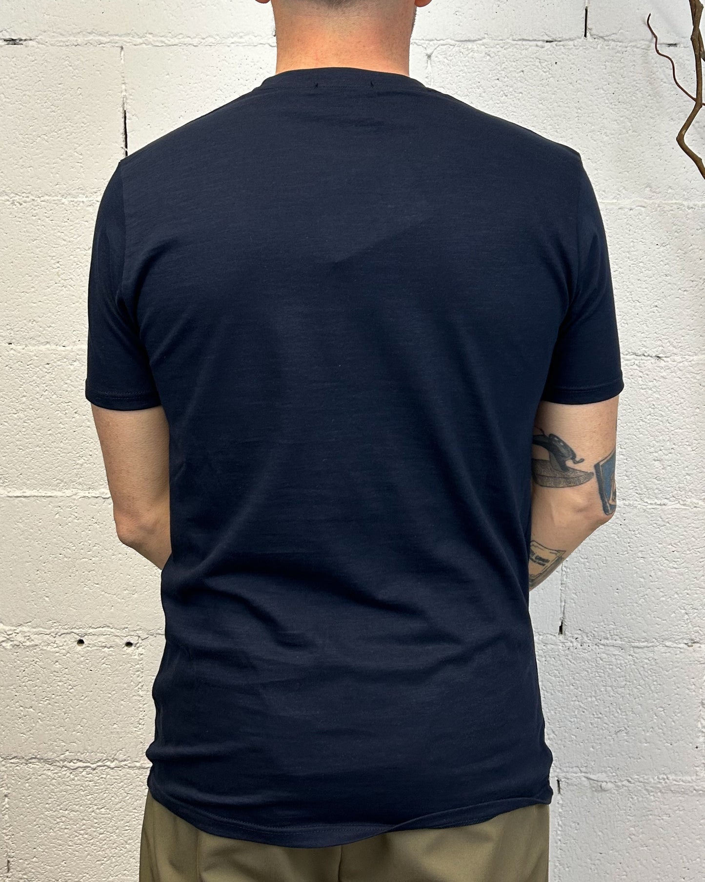 T-Shirt OVER-D Surf Blu