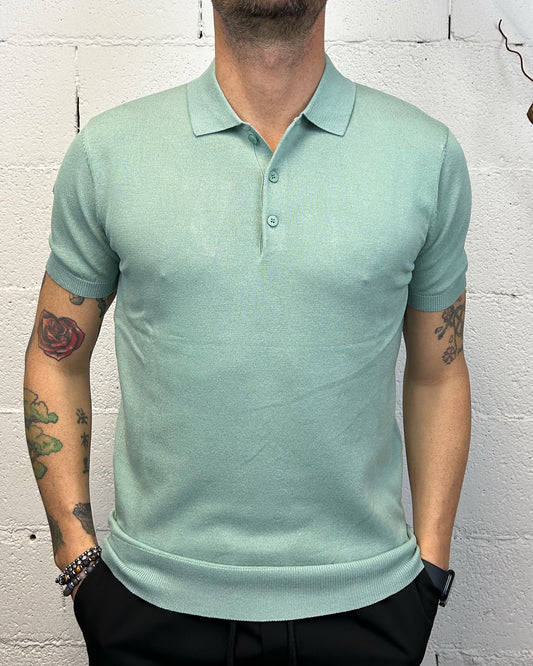 Polo Filo GIANNI LUPO Menta