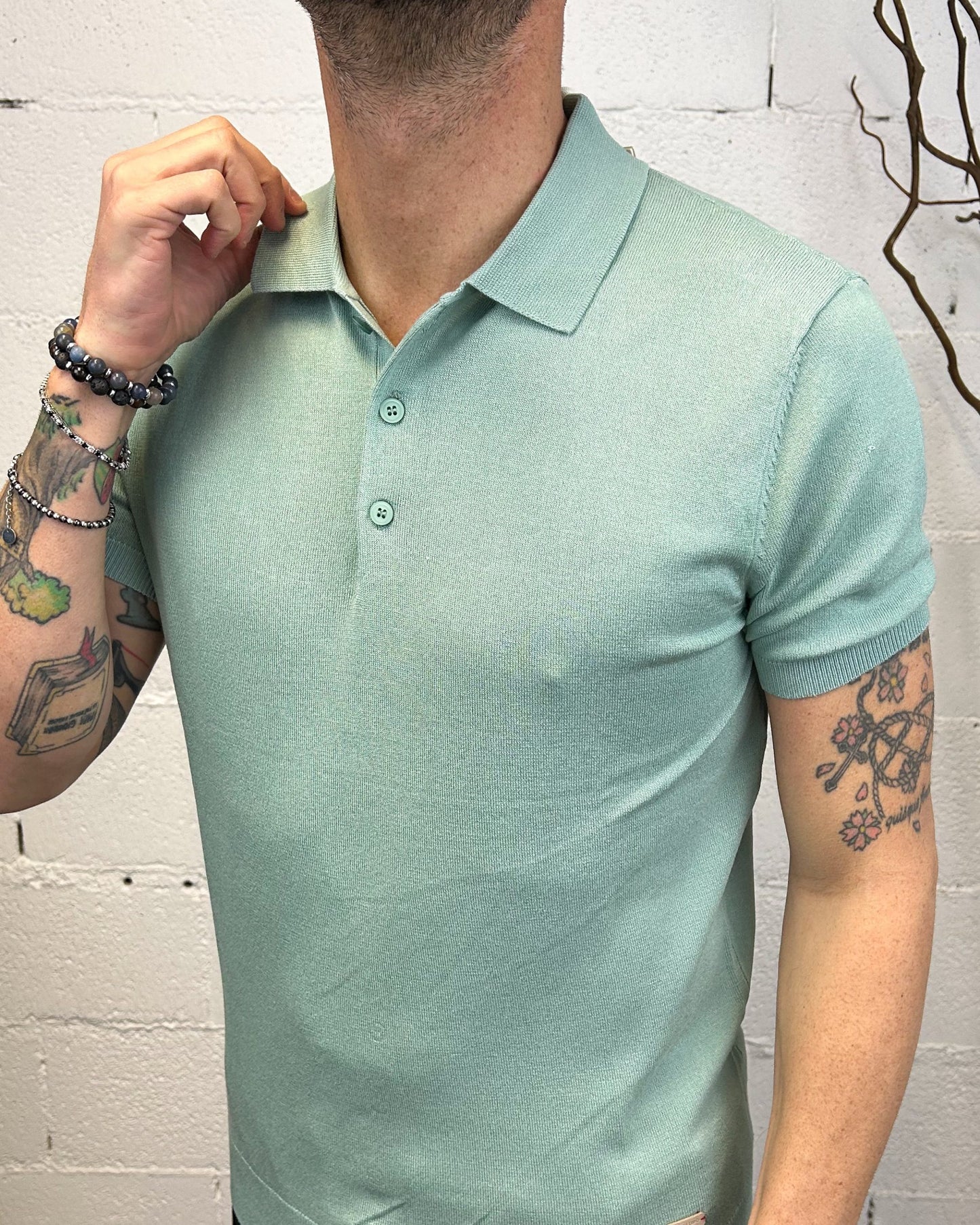 Polo Filo GIANNI LUPO Menta