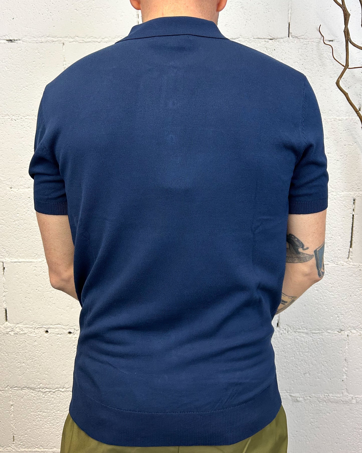 Polo Filo GIANNI LUPO Navy