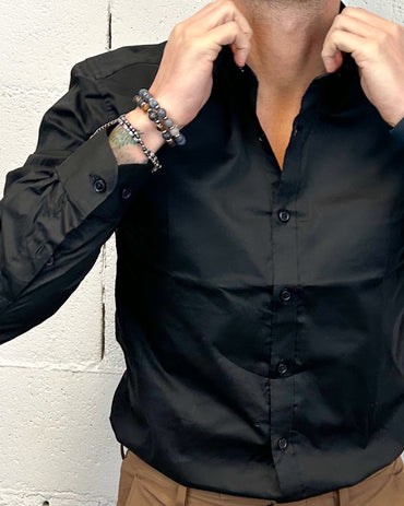 Camicia GIANNI LUPO Slim Black