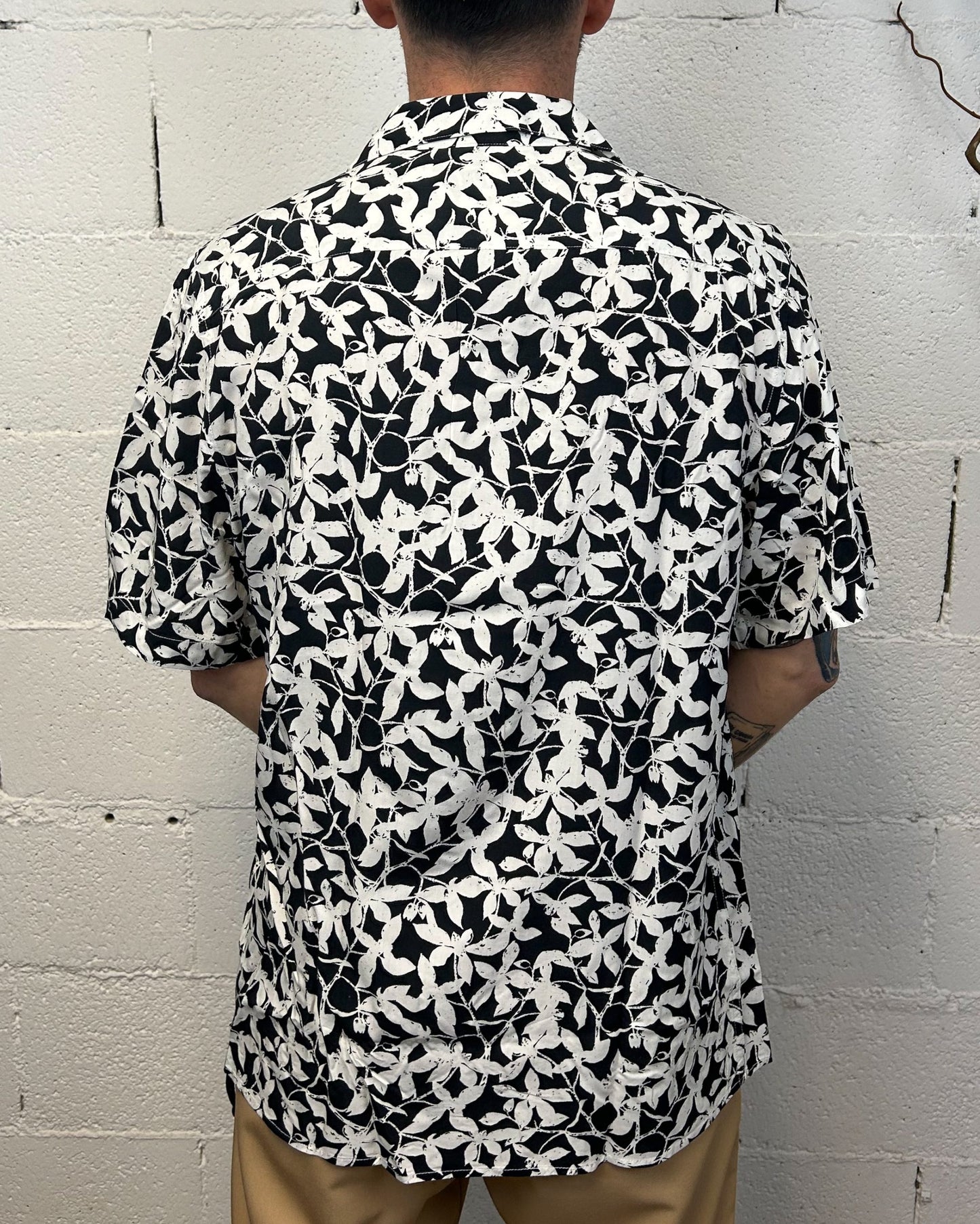 Camicia OVER-D Scollo Bowling Viscosa